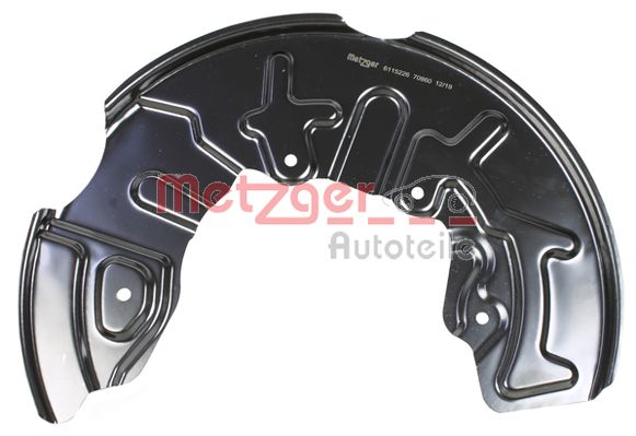 METZGER 6115226 Spritzblech, Bremsscheibe